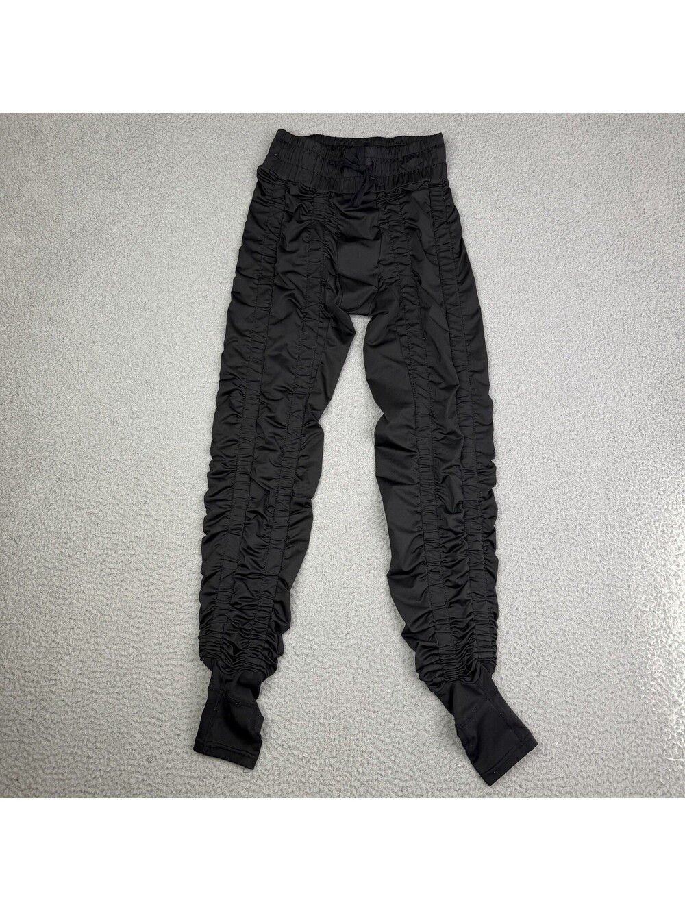Agogie Wearable Resistance +40 Ruched Black Pants Women's Medium Strectch Sculpt